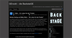 Desktop Screenshot of gerockt.de